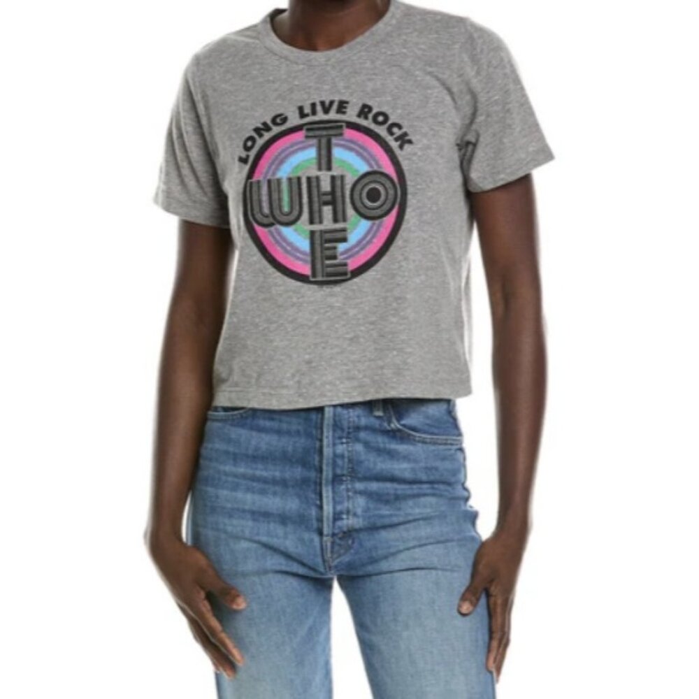 Chaser The Who Long Live Rock Tee Streaky Grey ( M )